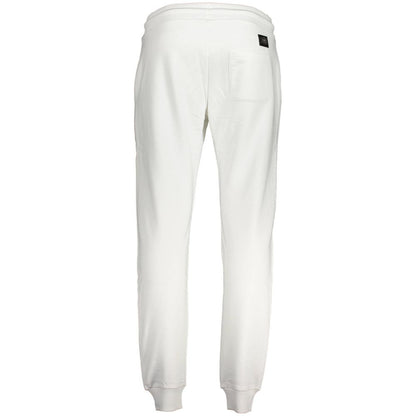 Cavalli Class White Cotton Pant