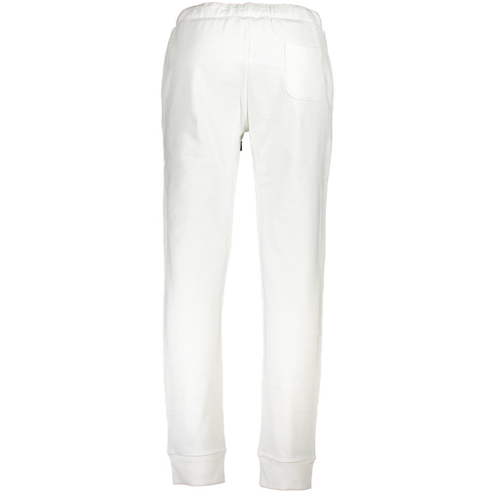 La Martina White Cotton Pant