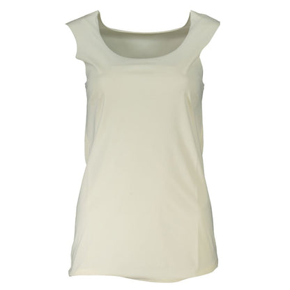 Patrizia Pepe White Elastane Tank Top
