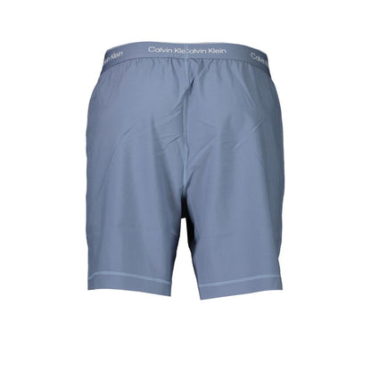 Calvin Klein Blue Polyester Pant