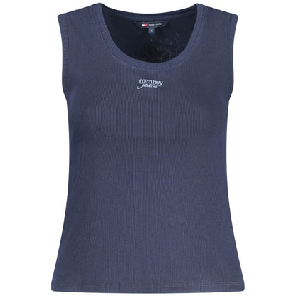 Tommy Hilfiger Blue Cotton Tank Top
