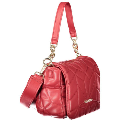 Mario Valentino Red Polyethylene Handbag