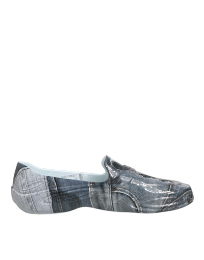 Dolce & Gabbana Multicolor Rubber Men Low Top Sneakers Shoes