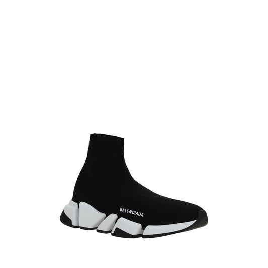 Balenciaga Black Polyester Athletic Sneakers