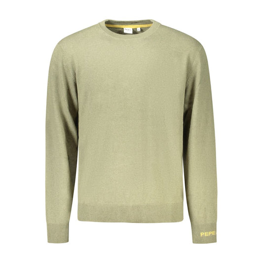Pepe Jeans Green Cotton Sweater