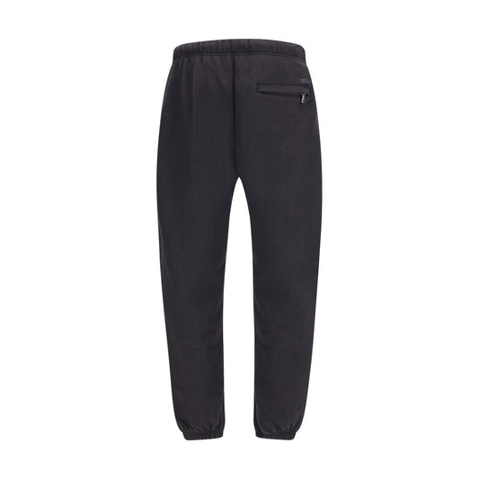 Dolce & Gabbana Black Cotton Joggers (Workout Pants)