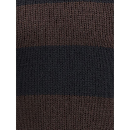 Dolce & Gabbana Brown Wool Turtleneck