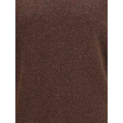 Dolce & Gabbana Brown Fleece Wool Sweatshirt