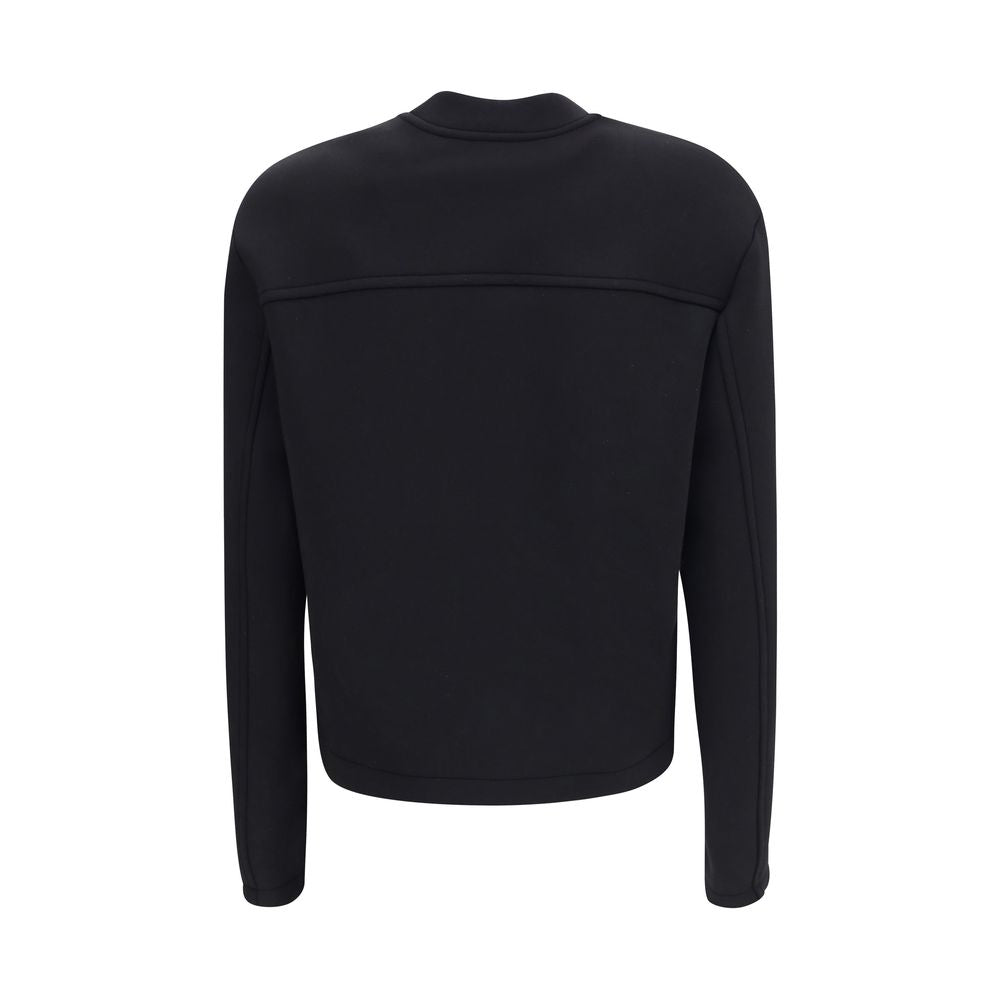 MONCLER x EDWARD ENNINFUL Black Viscose Sweatshirt