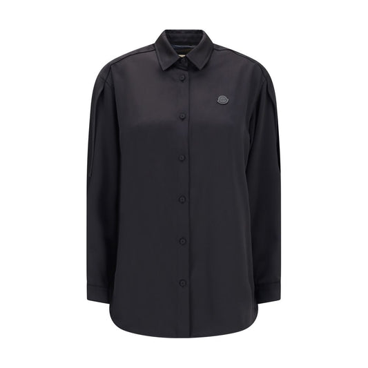 MONCLER x EDWARD ENNINFUL Black Polyester Dress Shirt