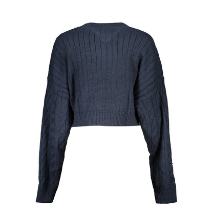 Tommy Hilfiger Blue Polyester Sweater