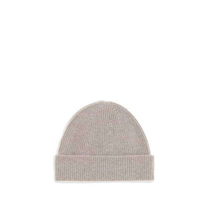 ZEGNA Beige Cashmere Beanie