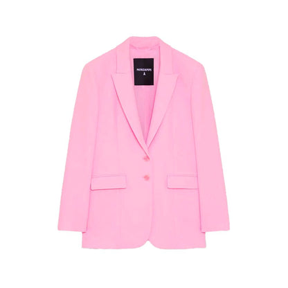 Patrizia Pepe Pink Polyester Blazer