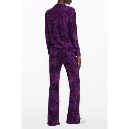 Desigual Purple Polyester Women Shirt