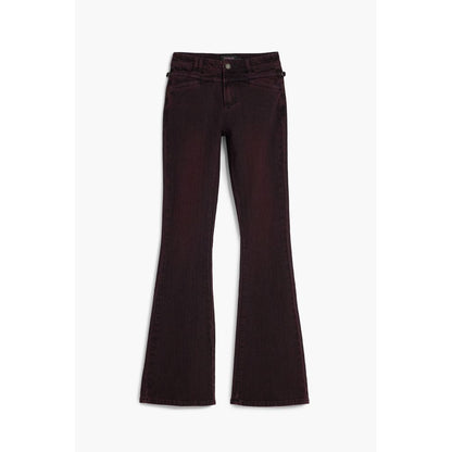 Desigual Purple Cotton Women Jeans