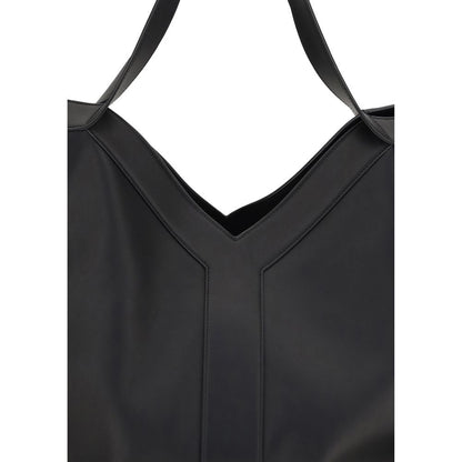 Saint Laurent Black Calf Leather Bos Taurus Shoulder Bag