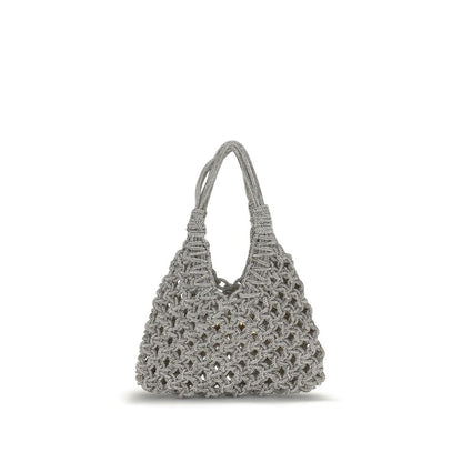 HIBOURAMA Gray Resin Handbag