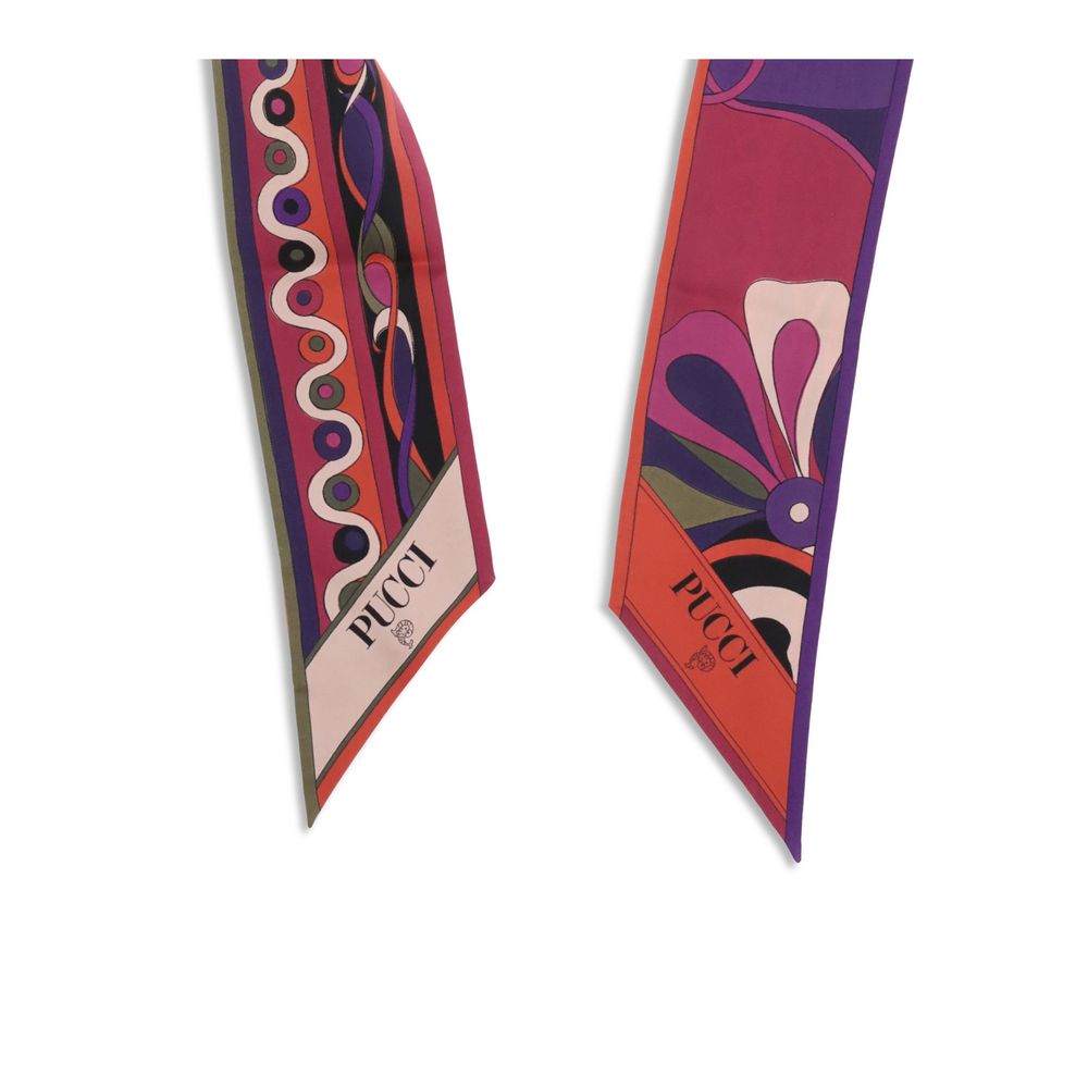 Emilio Pucci Multicolor Silk Scarf