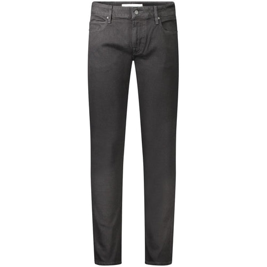 Guess Jeans Nero Cotton Mens Skinny Jean