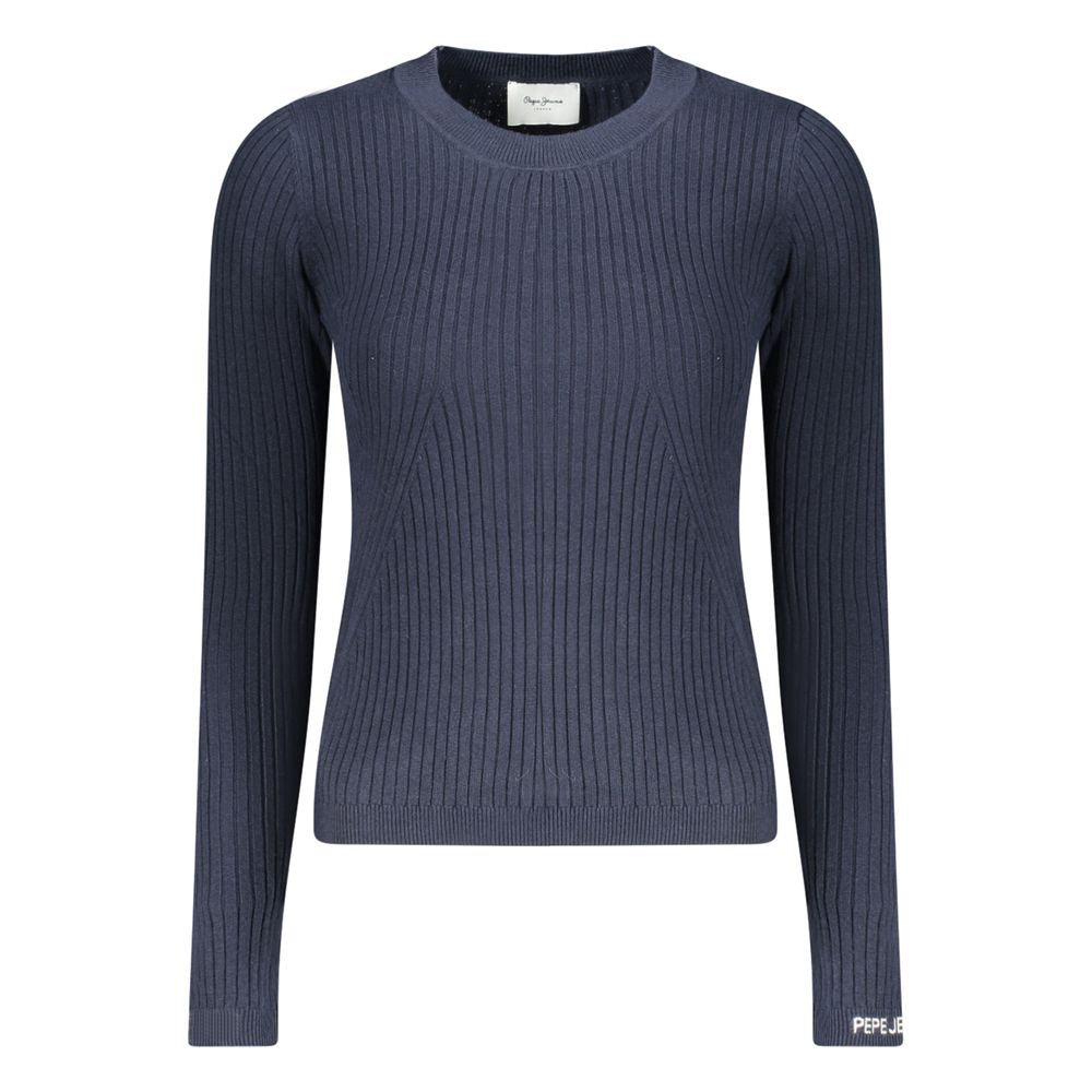 Pepe Jeans Blue Cotton Women Sweater