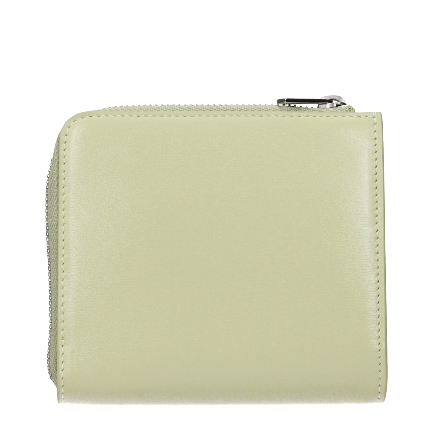 Jil Sander Green Leather Wallet