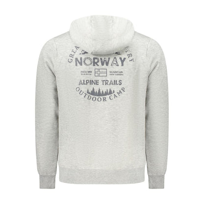 Norway 1963 Gray Cotton Men Sweater