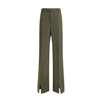 Gucci Green Wool Pants