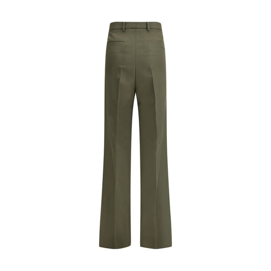 Gucci Green Wool Pants