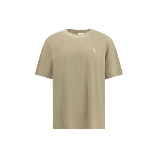 Maison Kitsuné Beige Cotton T-Shirt