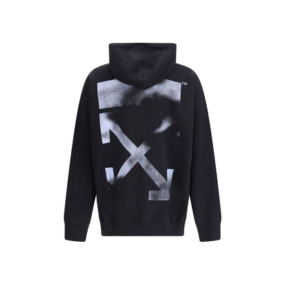 Off-White Black Cotton Sweatshirt