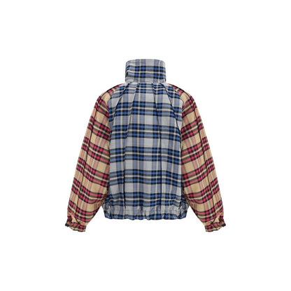 PDF Channel Multicolor Polyester Bomber