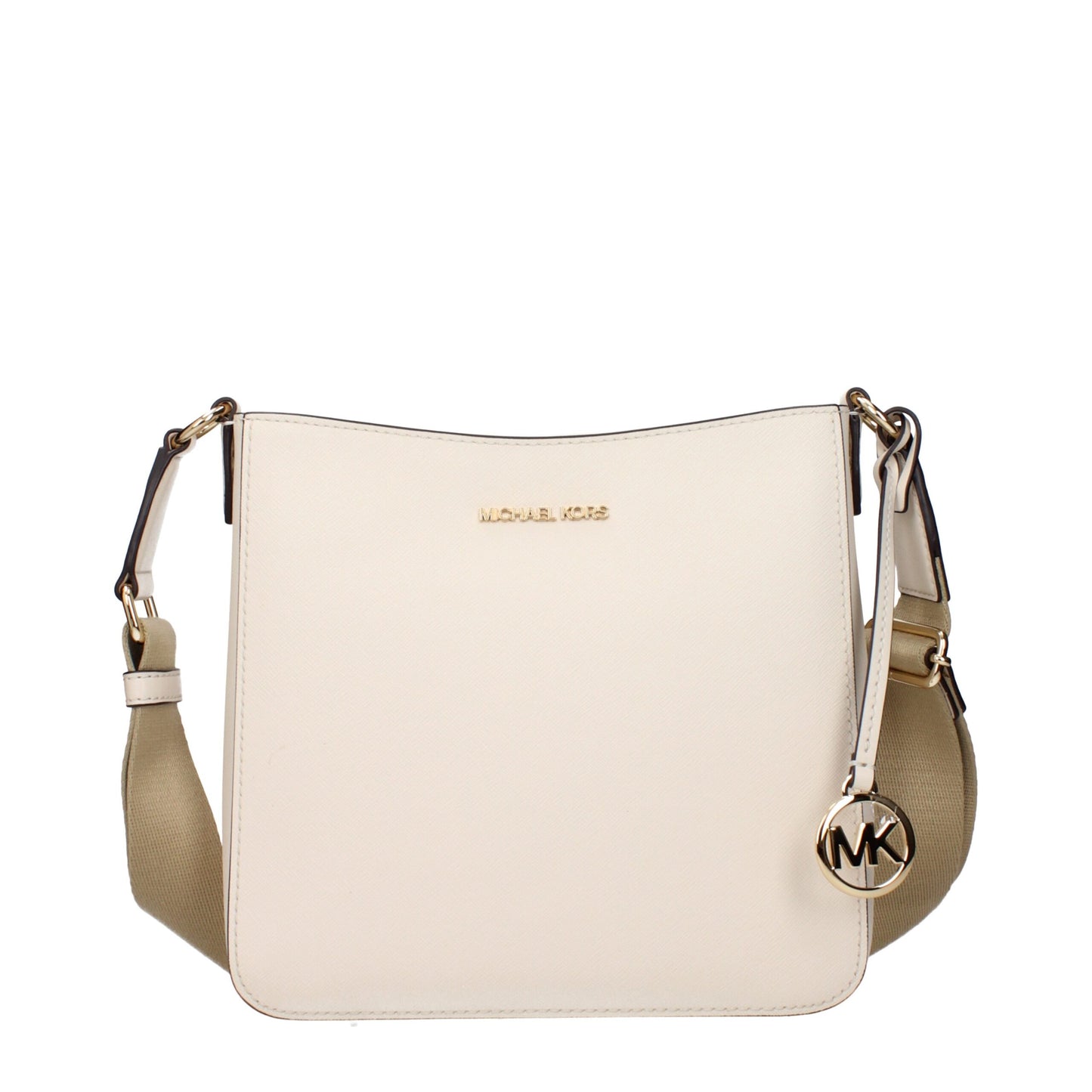 Michael Kors Beige Leather Shoulder Bag