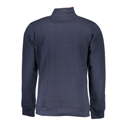 Gianmarco Venturi Blue Polyester Men's Sweatshirt