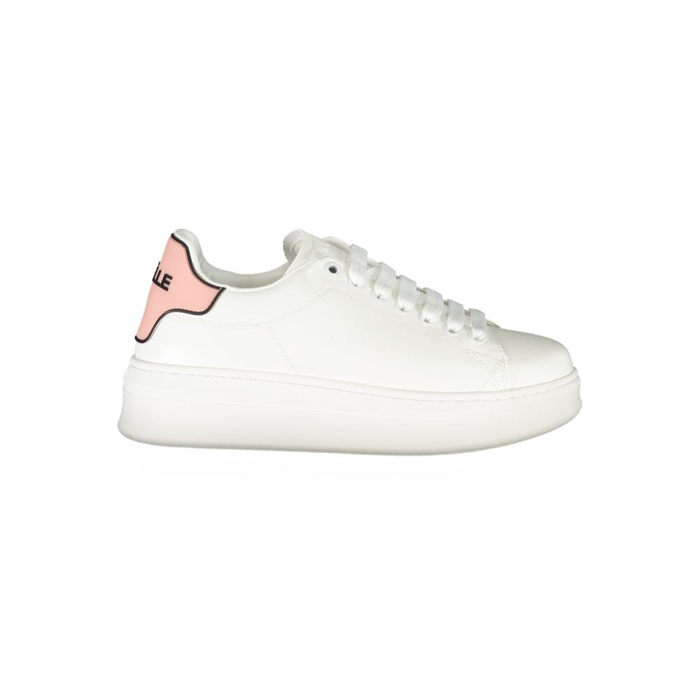 Gaelle Paris Pink Polyethylene Sneaker