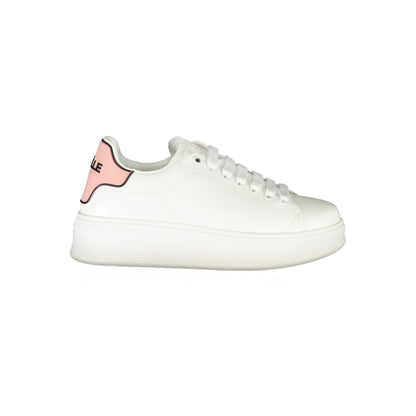 Gaelle Paris Pink Polyethylene Sneaker