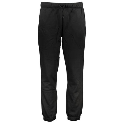 Gianmarco Venturi Black Polyester Men's Sweatpants
