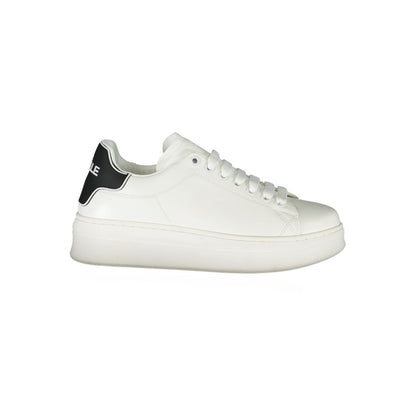 Gaelle Paris Bianco Poliuretano Women Sneaker