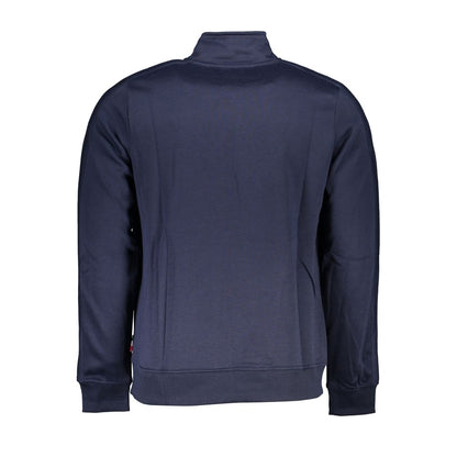 Gianmarco Venturi Blue Polyester Men Sweatshirt