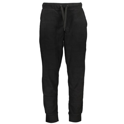 Gianmarco Venturi Black Polyester Men's Sweatpants