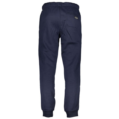 Gianmarco Venturi Blu Polyester Men's Sports Trouser