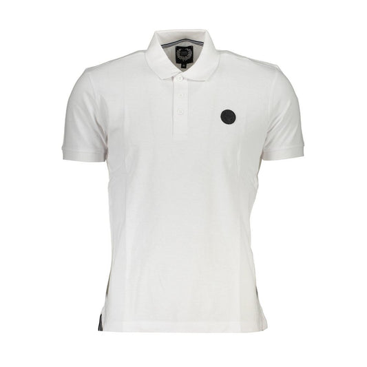 Gianmarco Venturi White Cotton Polo Shirt