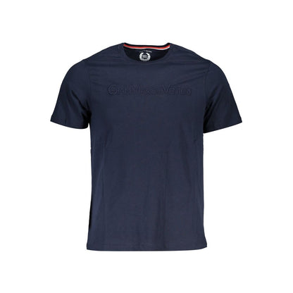 Gianmarco Venturi Blue Cotton T-Shirt