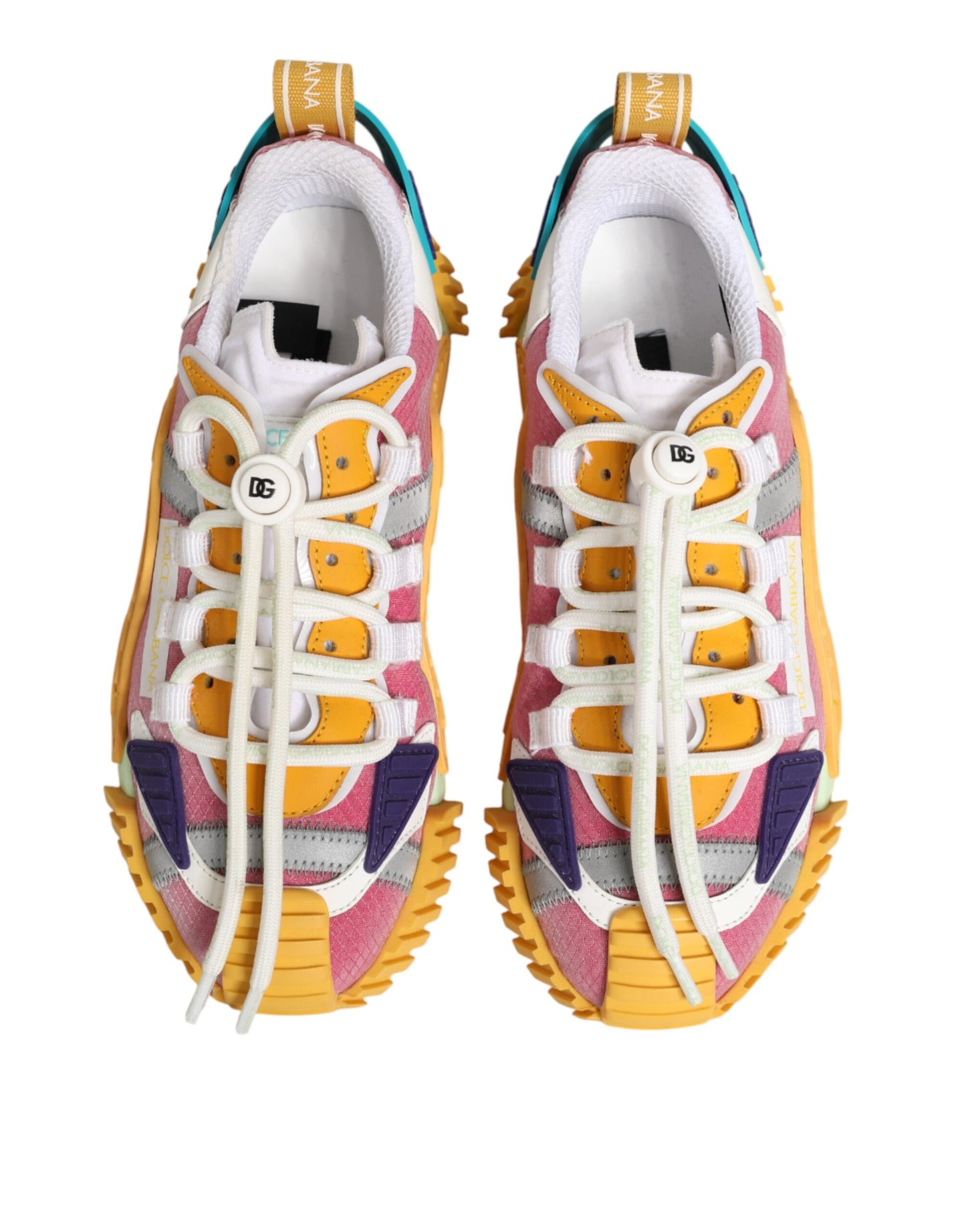 Dolce & Gabbana Multicolor Nylon NS1 Low Top Sneakers Shoes