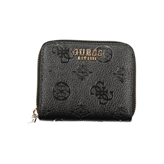 Guess Jeans Black Polyethylene Wallet