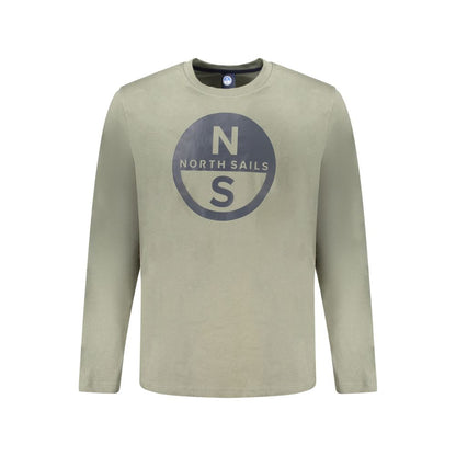 North Sails Green Cotton T-Shirt