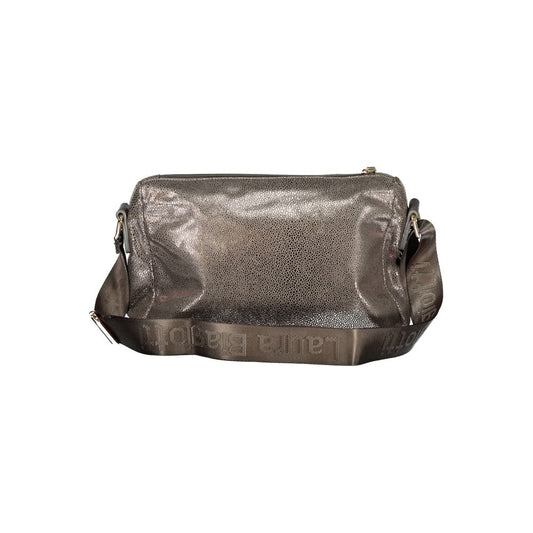 Laura Biagiotti Gray Polyester Handbag