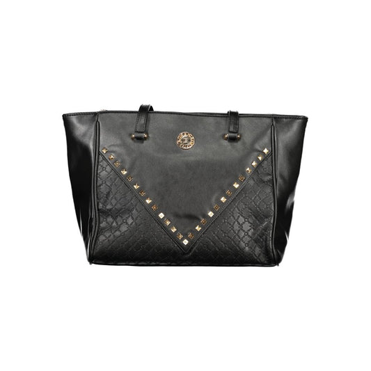 Laura Biagiotti Black Pvc Handbag