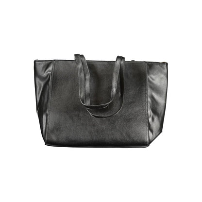 Laura Biagiotti Black Pvc Handbag