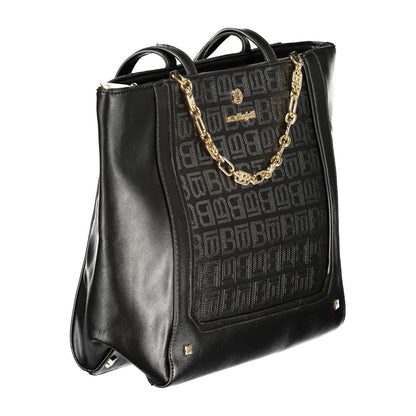 Laura Biagiotti Black Pvc Handbag