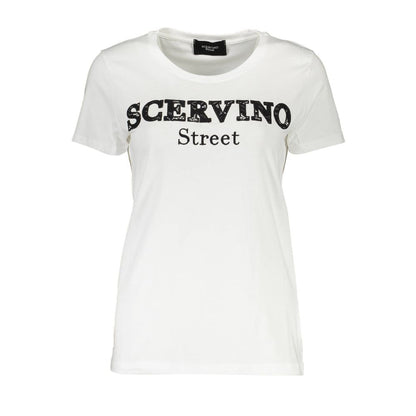 Scervino Street White Cotton T-Shirt